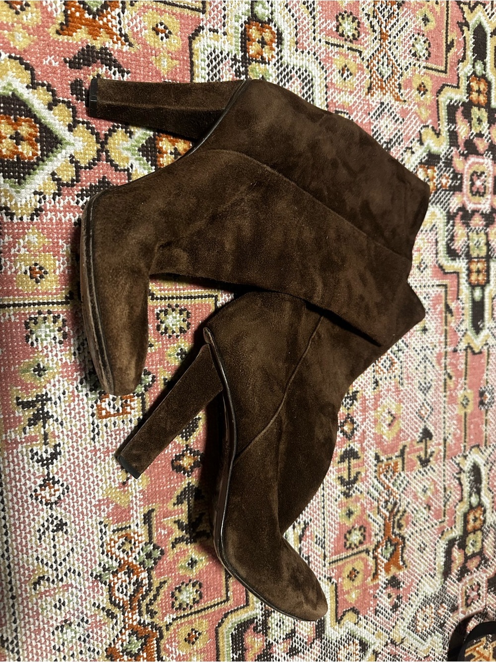 Jimmy Choo suede pull on boots